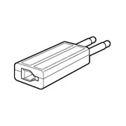 2 Prong Adapter (PJ327) 2 Prong Adapter (PJ327)